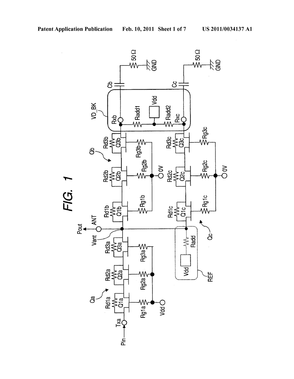 SEMICONDUCTOR INTEGRATED CIRCUIT DEVICE AND RADIO FREQUENCY MODULE - diagram, schematic, and image 02