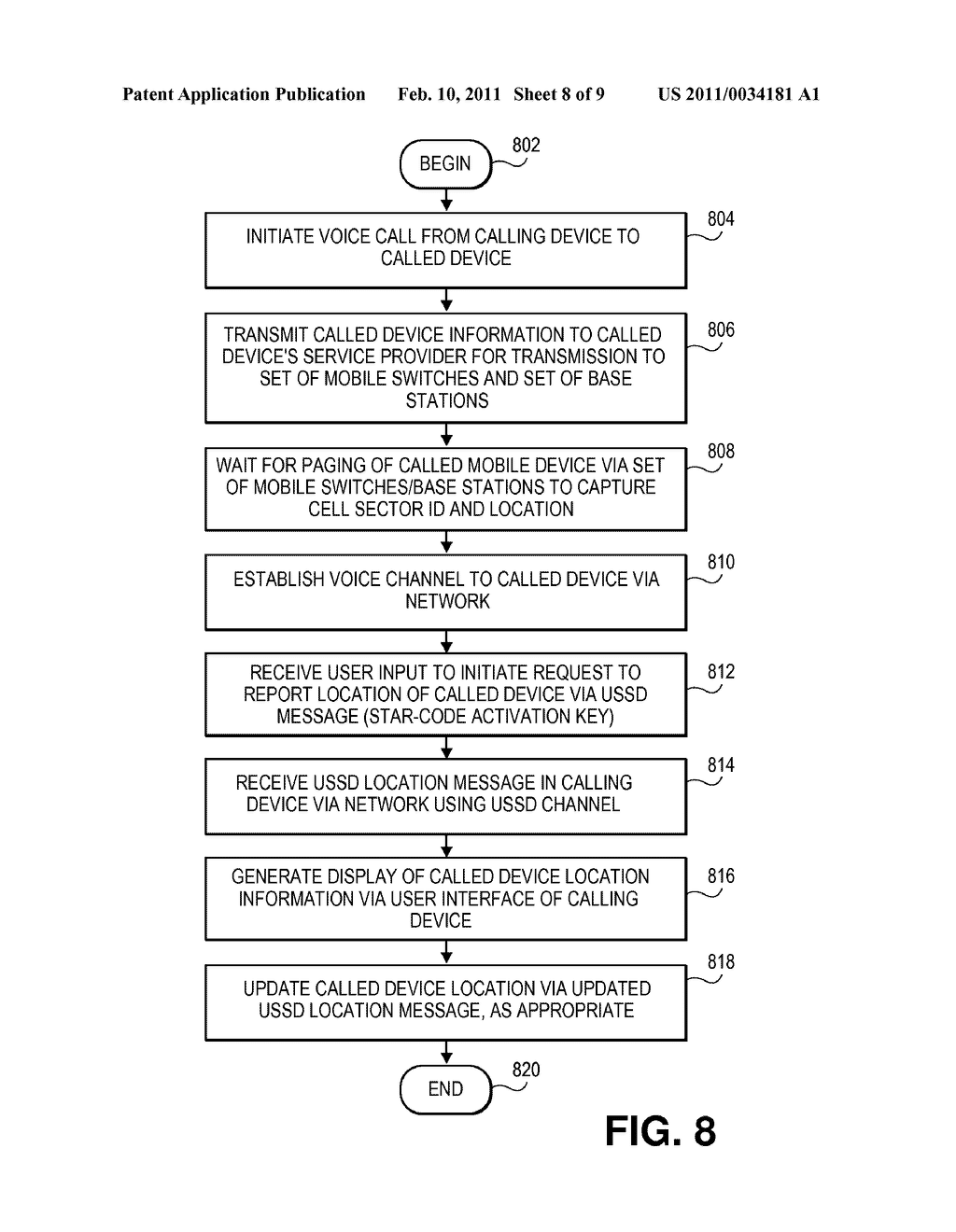 SYSTEMS AND METHODS FOR GENERATING CALLED DEVICE LOCATION BASED ON CELL SECTOR INFORMATION - diagram, schematic, and image 09