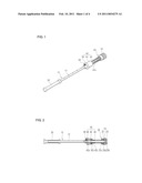 BASEBALL SWING TRAINING DEVICE diagram and image