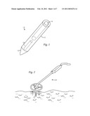 ELECTRONIC MARKER STAKES FOR SPORTS FIELDS diagram and image