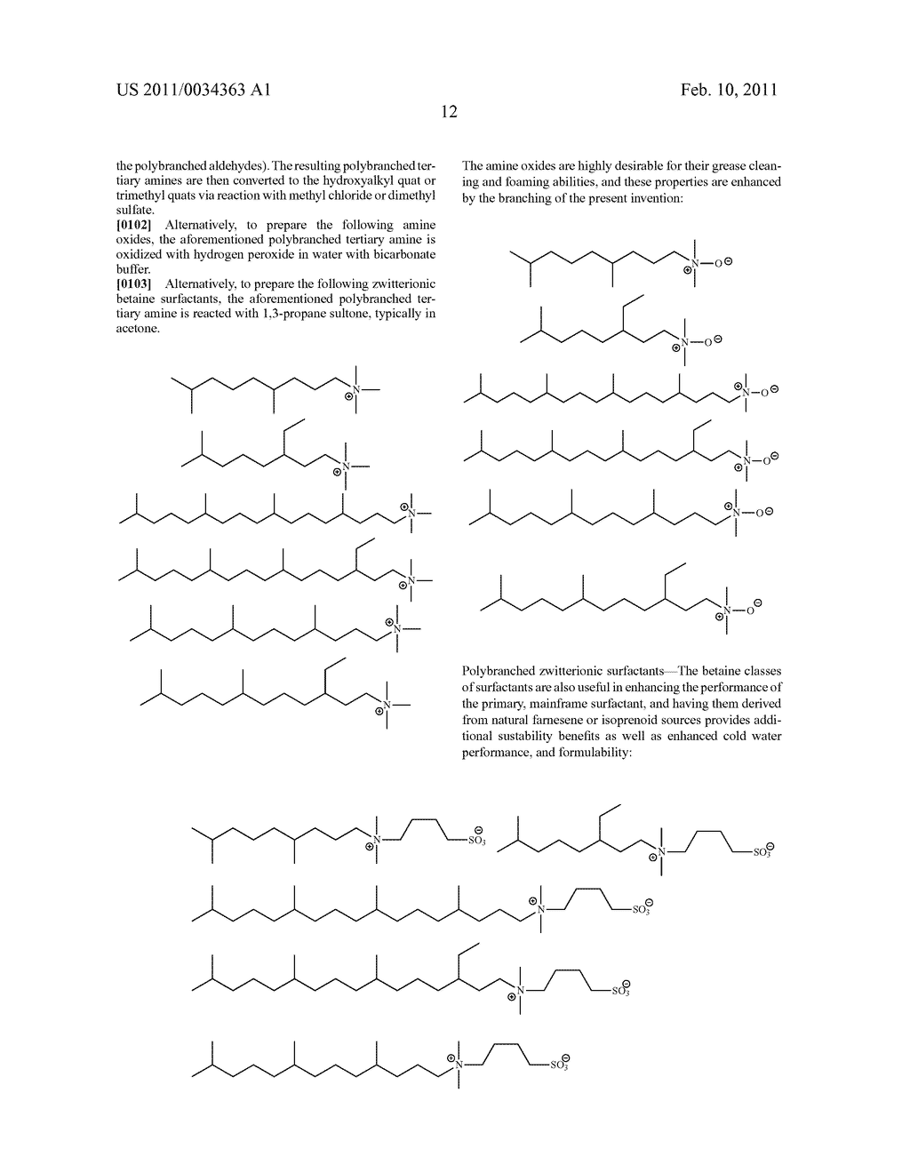 Specific Branched Surfactants and Consumer Products - diagram, schematic, and image 13