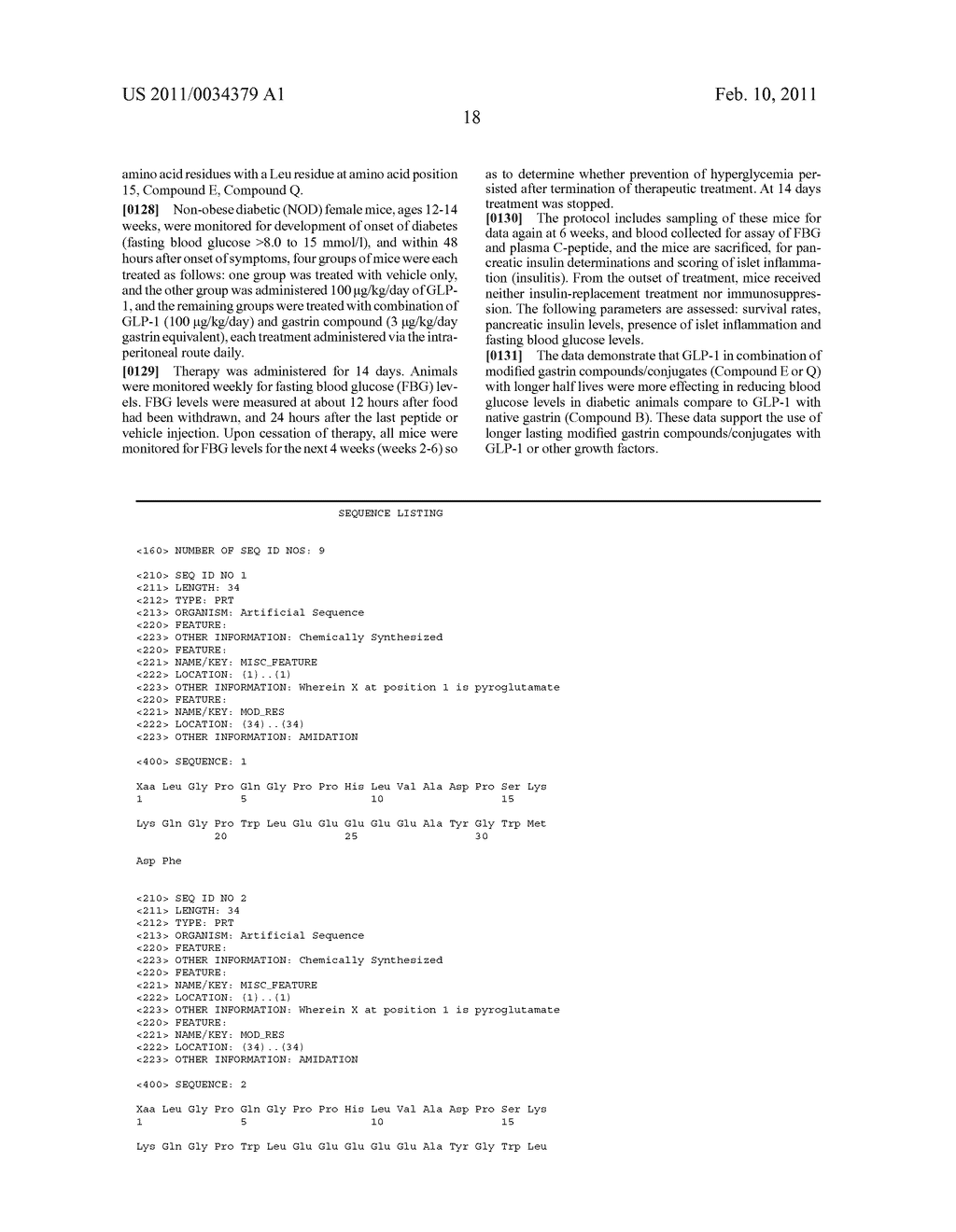 Gastrin Compositions And Formulations, And Methods Of Use And Preparation - diagram, schematic, and image 20