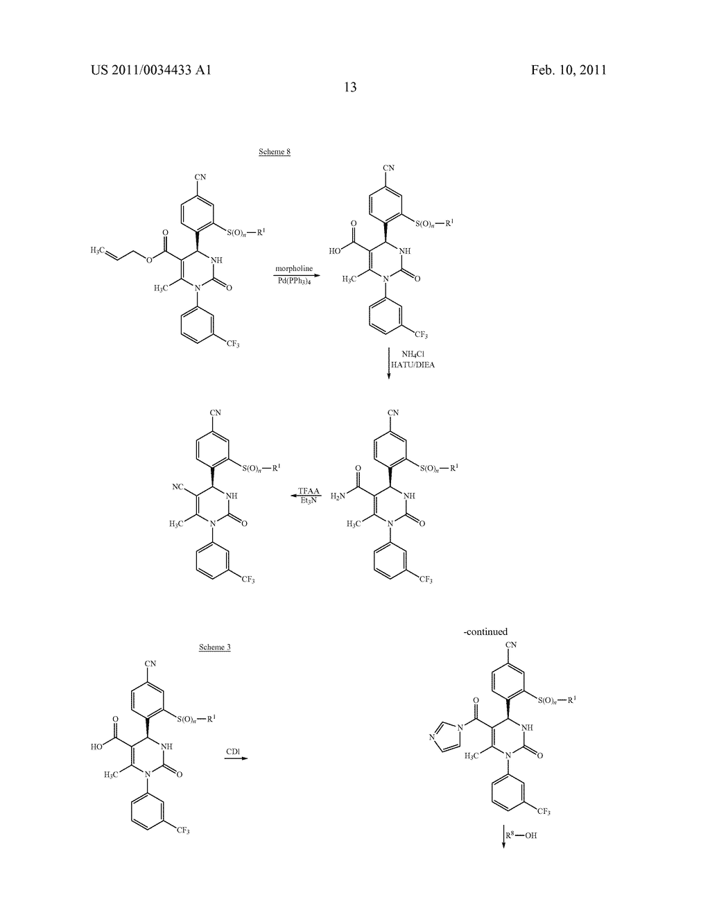 4-(4-CYANO-2-THIOARYL)DIHYDROPYRIMIDINONES AND THEIR USE - diagram, schematic, and image 14