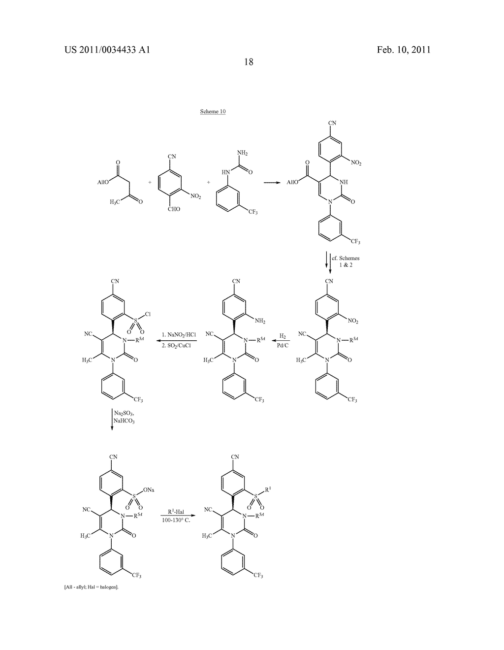 4-(4-CYANO-2-THIOARYL)DIHYDROPYRIMIDINONES AND THEIR USE - diagram, schematic, and image 19