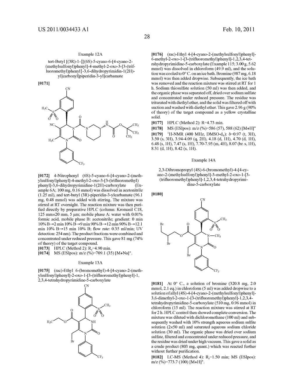 4-(4-CYANO-2-THIOARYL)DIHYDROPYRIMIDINONES AND THEIR USE - diagram, schematic, and image 29