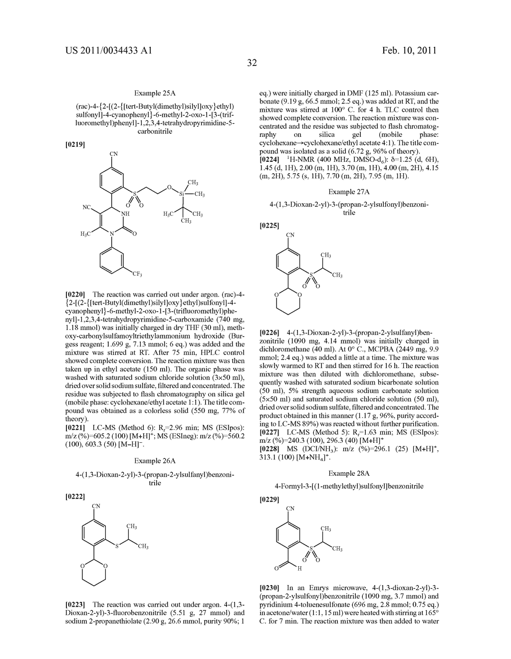 4-(4-CYANO-2-THIOARYL)DIHYDROPYRIMIDINONES AND THEIR USE - diagram, schematic, and image 33