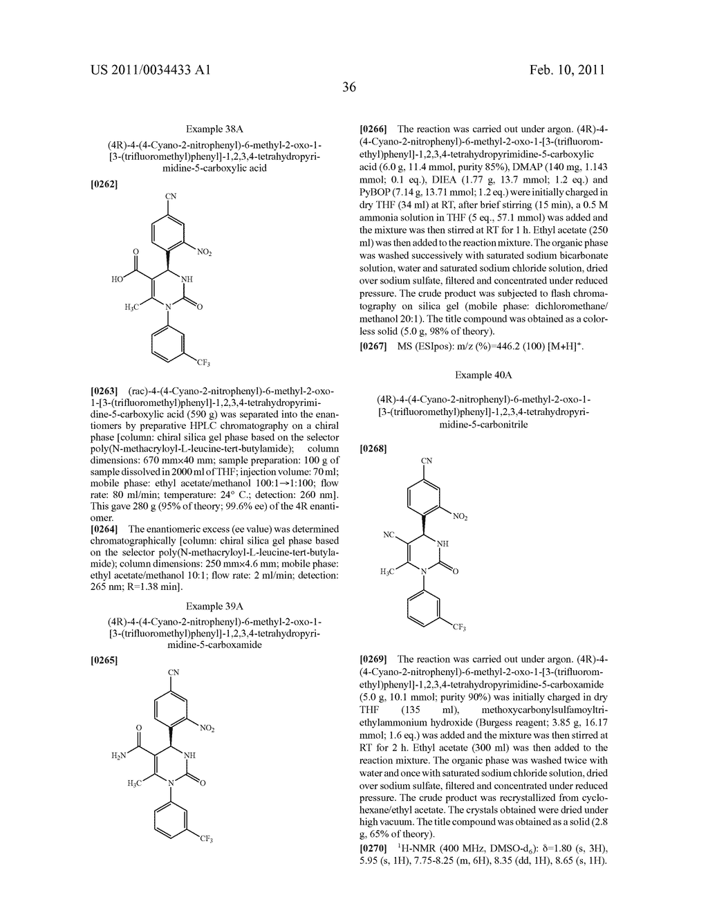 4-(4-CYANO-2-THIOARYL)DIHYDROPYRIMIDINONES AND THEIR USE - diagram, schematic, and image 37