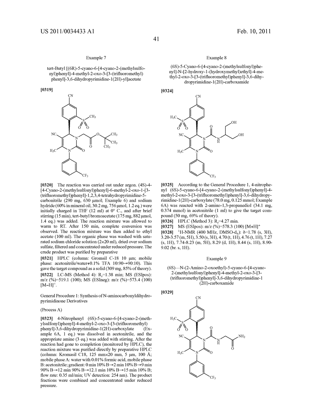 4-(4-CYANO-2-THIOARYL)DIHYDROPYRIMIDINONES AND THEIR USE - diagram, schematic, and image 42