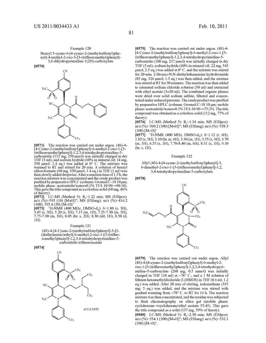 4-(4-CYANO-2-THIOARYL)DIHYDROPYRIMIDINONES AND THEIR USE - diagram, schematic, and image 82