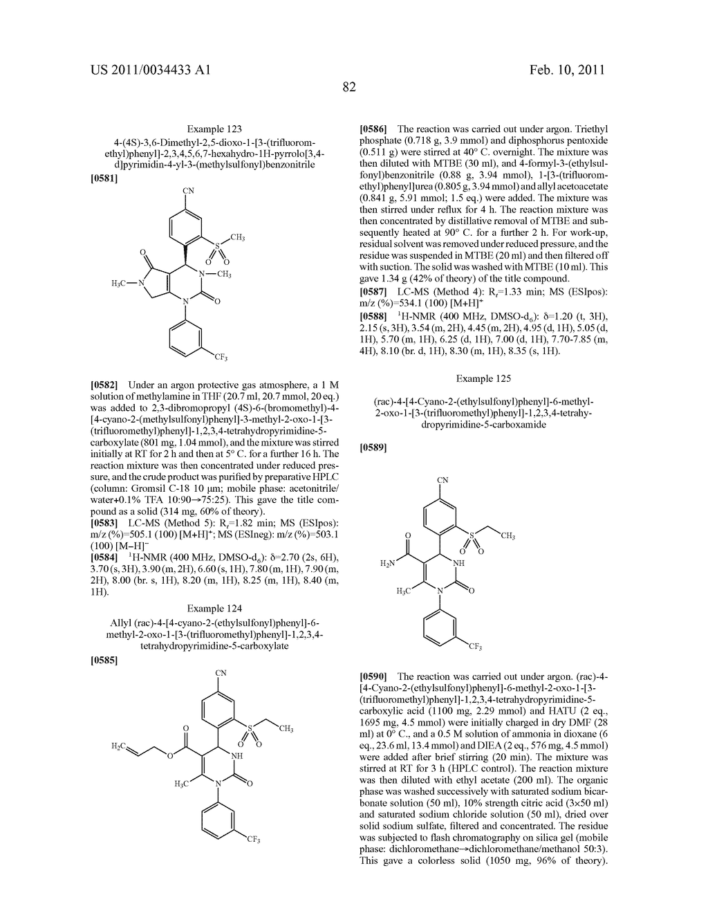 4-(4-CYANO-2-THIOARYL)DIHYDROPYRIMIDINONES AND THEIR USE - diagram, schematic, and image 83