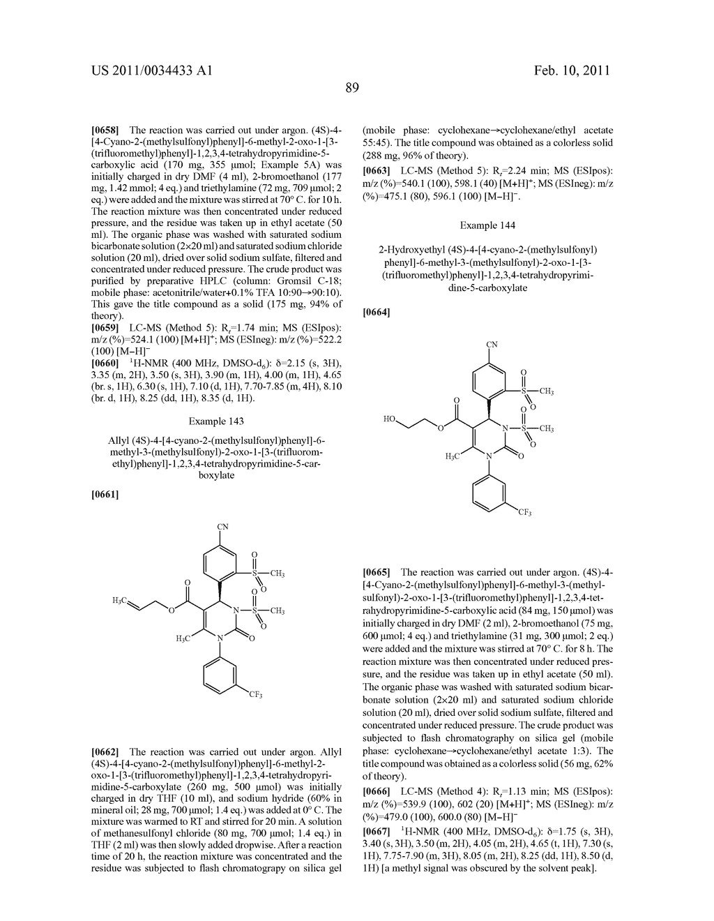 4-(4-CYANO-2-THIOARYL)DIHYDROPYRIMIDINONES AND THEIR USE - diagram, schematic, and image 90