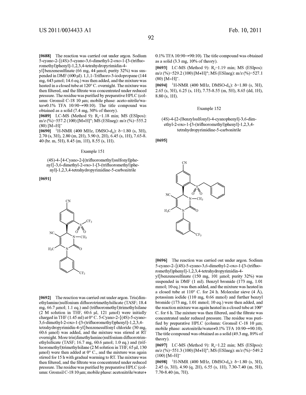 4-(4-CYANO-2-THIOARYL)DIHYDROPYRIMIDINONES AND THEIR USE - diagram, schematic, and image 93