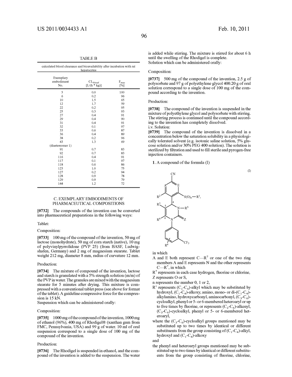 4-(4-CYANO-2-THIOARYL)DIHYDROPYRIMIDINONES AND THEIR USE - diagram, schematic, and image 97