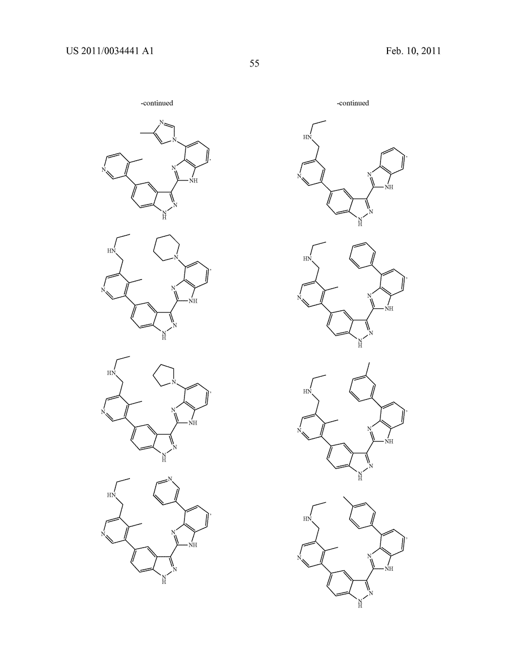 INDAZOLES AS WNT/B-CATENIN SIGNALING PATHWAY INHIBITORS AND THERAPEUTIC USES THEREOF - diagram, schematic, and image 56