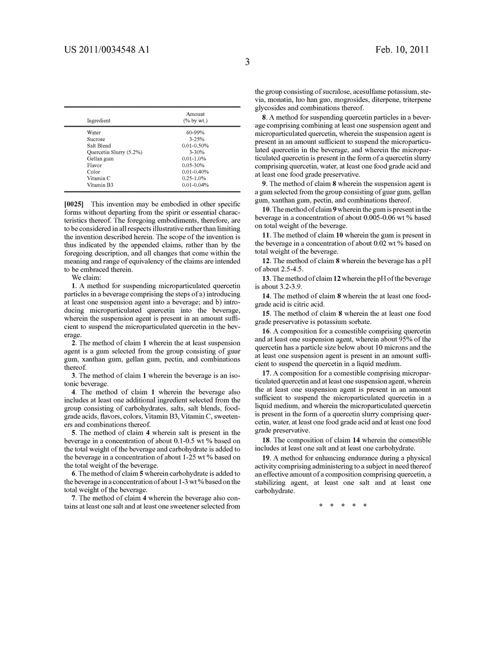 Method for Suspending a Flavonoid in a Beverage - diagram, schematic, and image 04