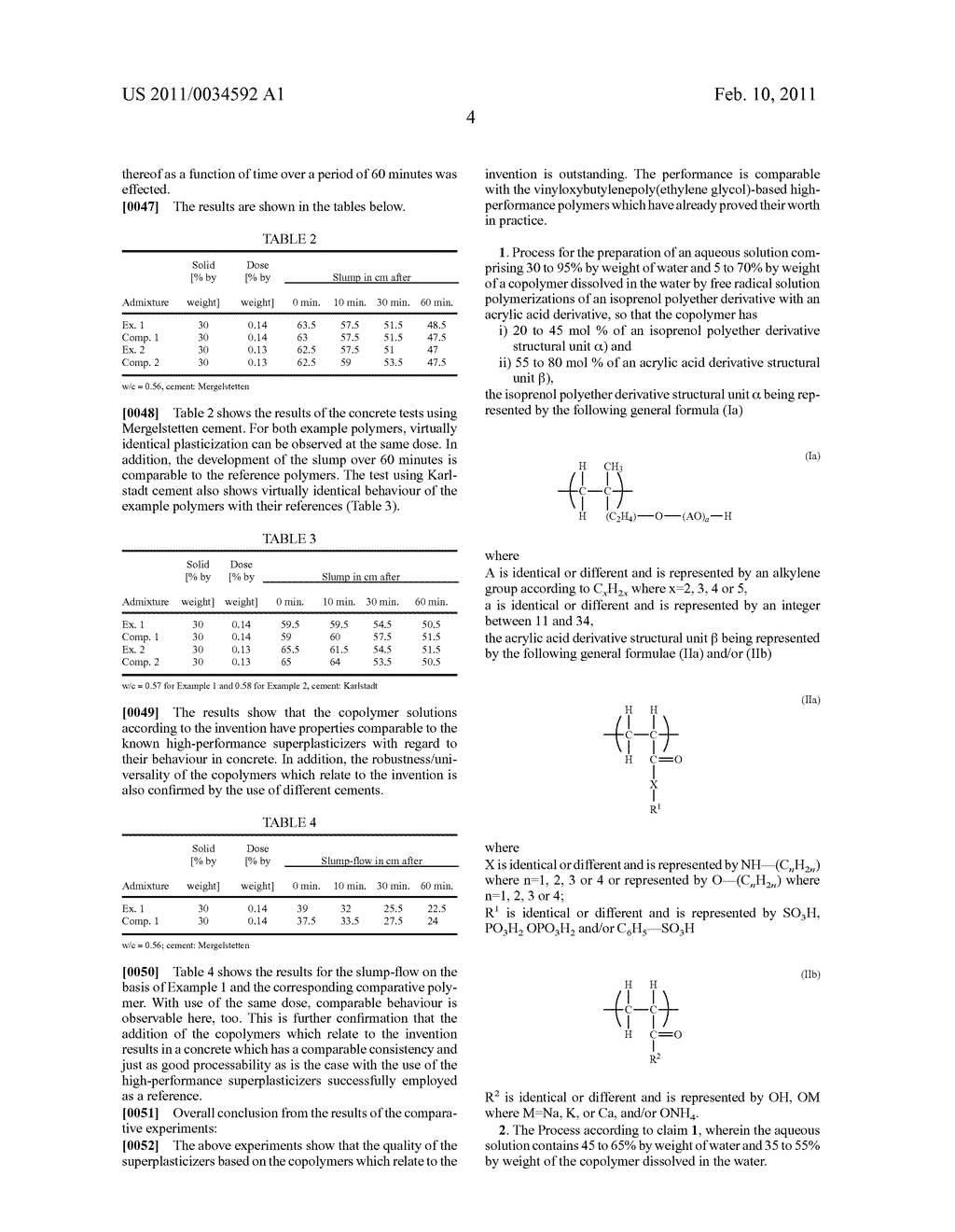 Aqueous Solution Containing Copolymers with Polyether Side Chains - diagram, schematic, and image 05