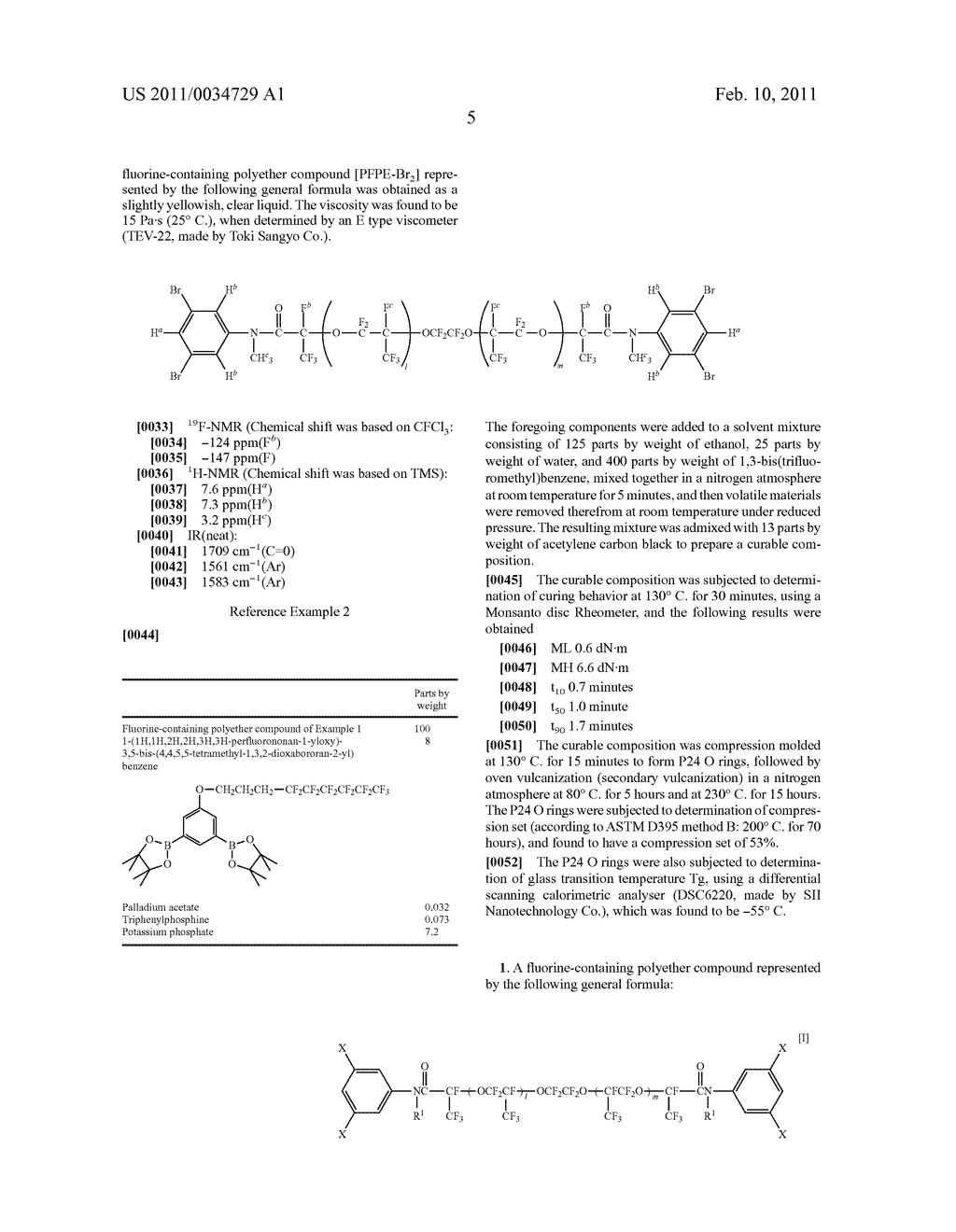 FLUORINE-CONTAINING POLYETHER COMPOUND AND PROCESS FOR PRODUCING THE SAME - diagram, schematic, and image 06
