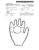 Palm-held CPR helper medical device diagram and image