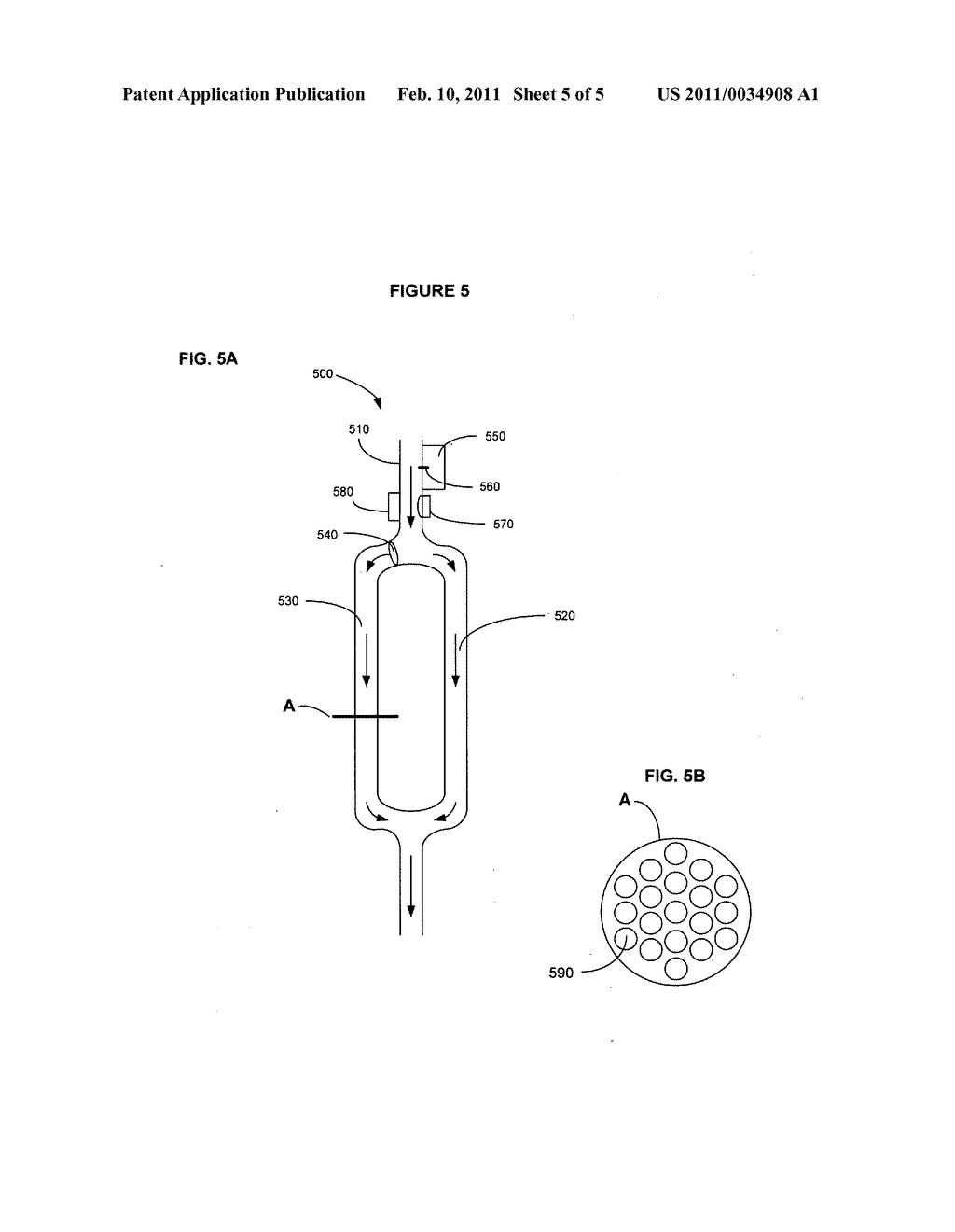 Device for actively removing a target component from blood or lymph of a vertebrate subject - diagram, schematic, and image 06