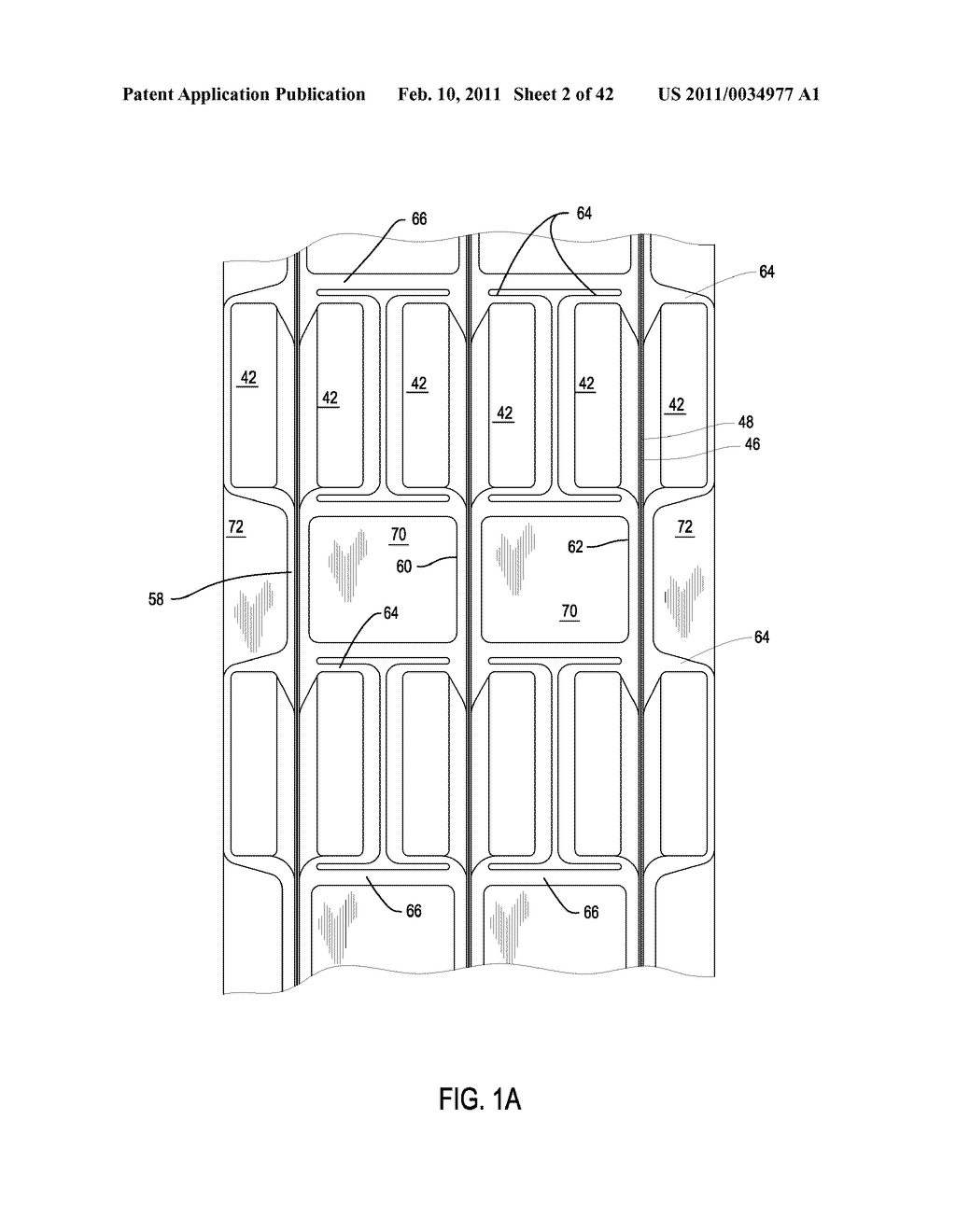 IMPLANTABLE ELECTRODE ARRAY ASSEMBLY INCLUDING A CARRIER FOR SUPPORTING THE ELECTRODES AND CONTROL MODULES FOR REGULATING OPERATION OF THE ELECTRODES EMBEDDED IN THE CARRIER, AND METHOD OF MAKING SAME - diagram, schematic, and image 03
