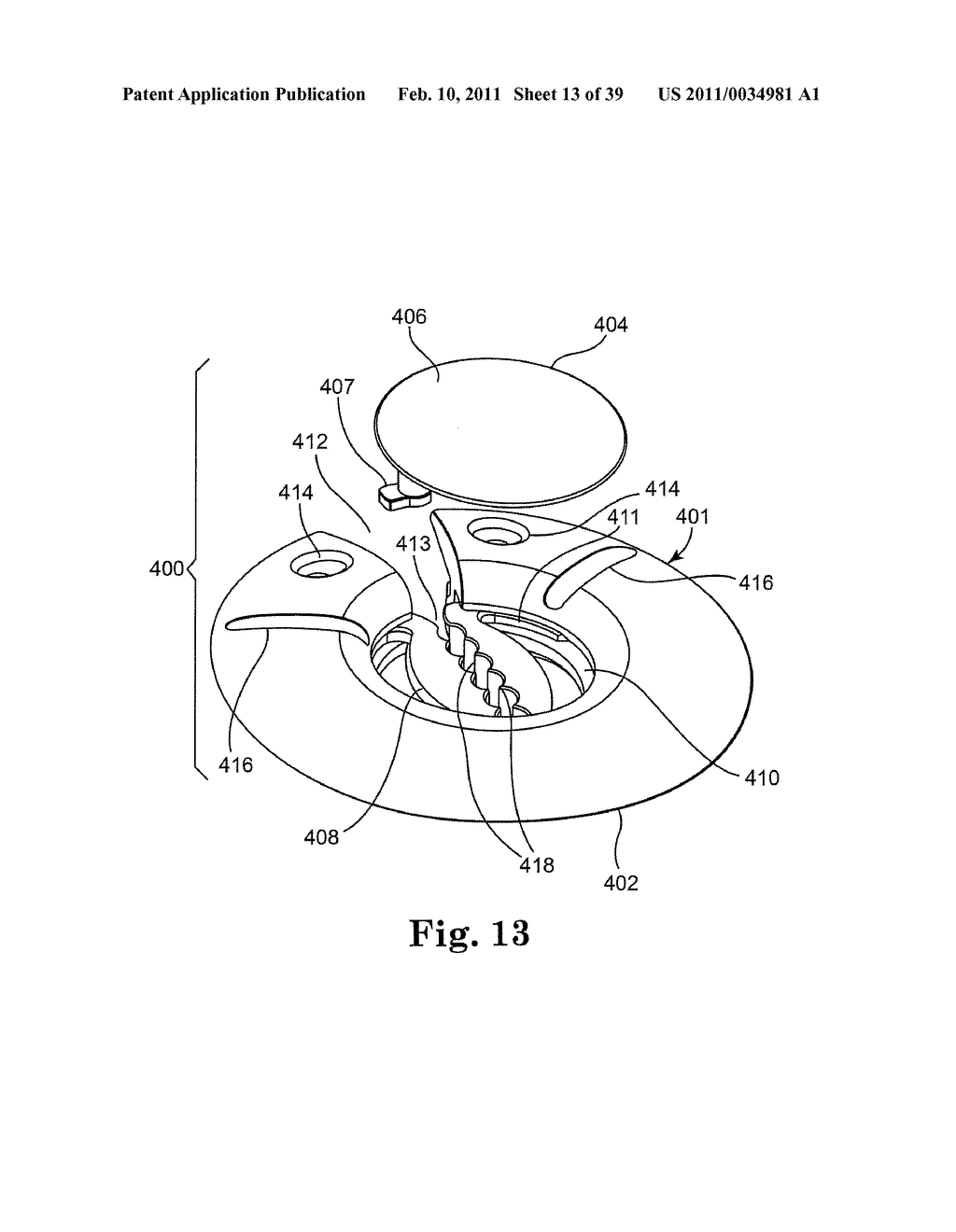 Apparatus for Securing a Therapy Delivery Device Within a Burr Hole and Method for Making Same - diagram, schematic, and image 14