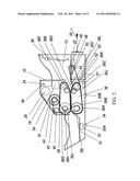 Portable mail sorting and consolodating method and machine diagram and image