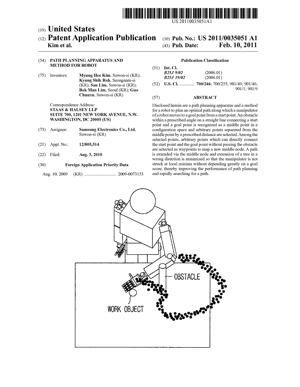 Path planning apparatus and method for robot - diagram, schematic, and image 01