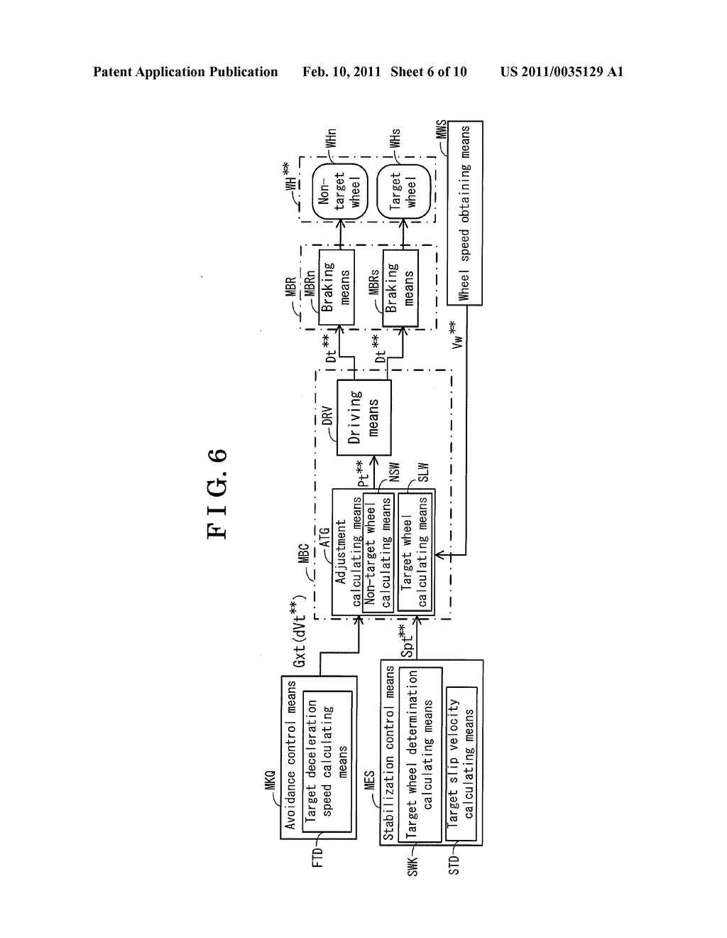 MOTION CONTROL DEVICE FOR VEHICLE - diagram, schematic, and image 07