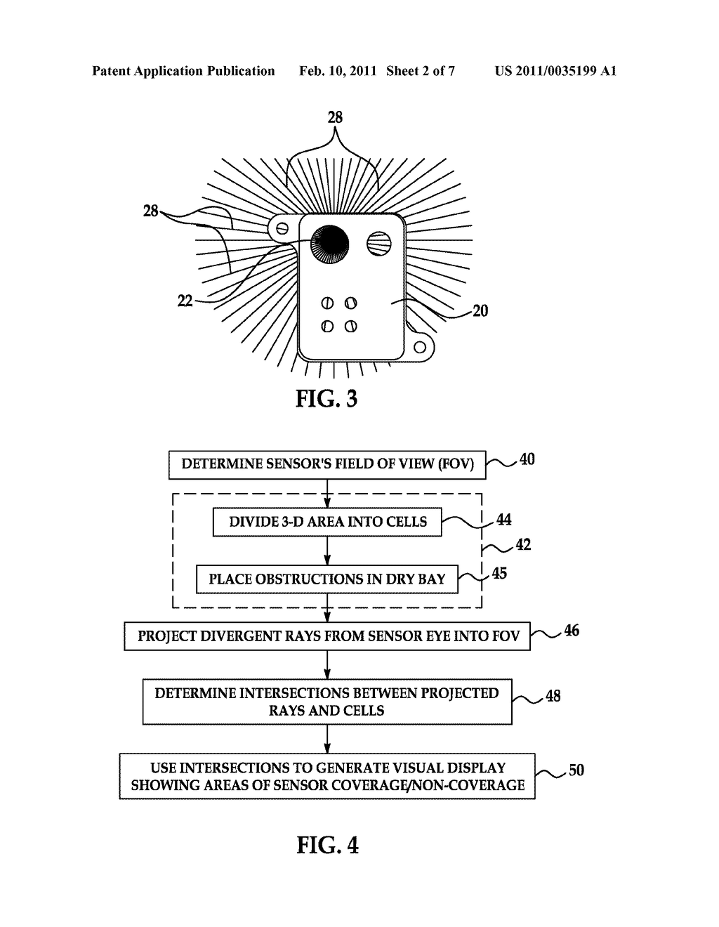 METHOD OF DETERMINING OPTICAL SENSOR COVERAGE - diagram, schematic, and image 03