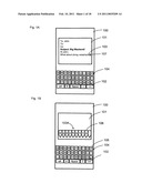 Entry of text and selections into computing devices diagram and image