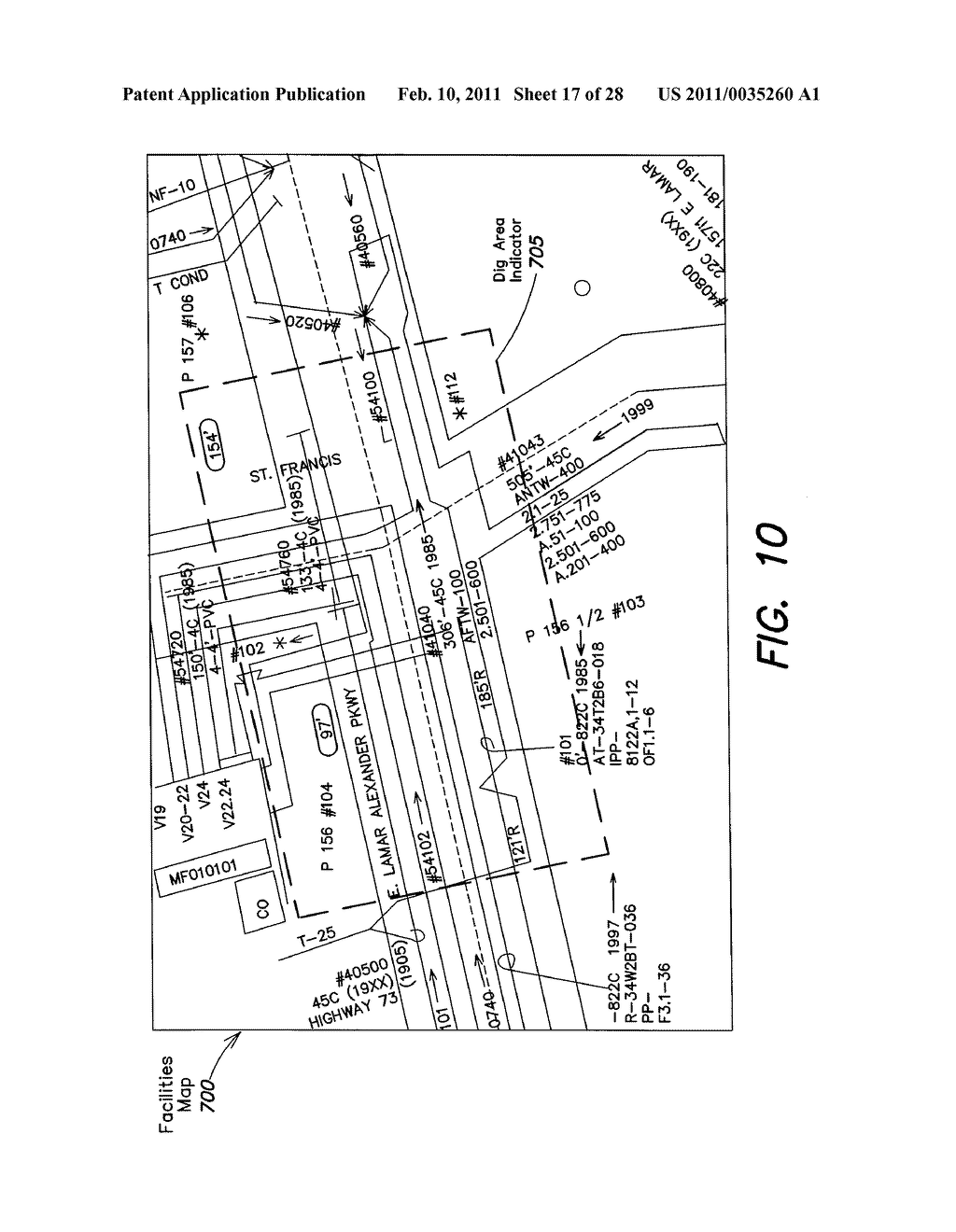 METHODS, APPARATUS, AND SYSTEMS FOR QUALITY ASSESSMENT OF LOCATE AND/OR MARKING OPERATIONS BASED ON PROCESS GUIDES - diagram, schematic, and image 18