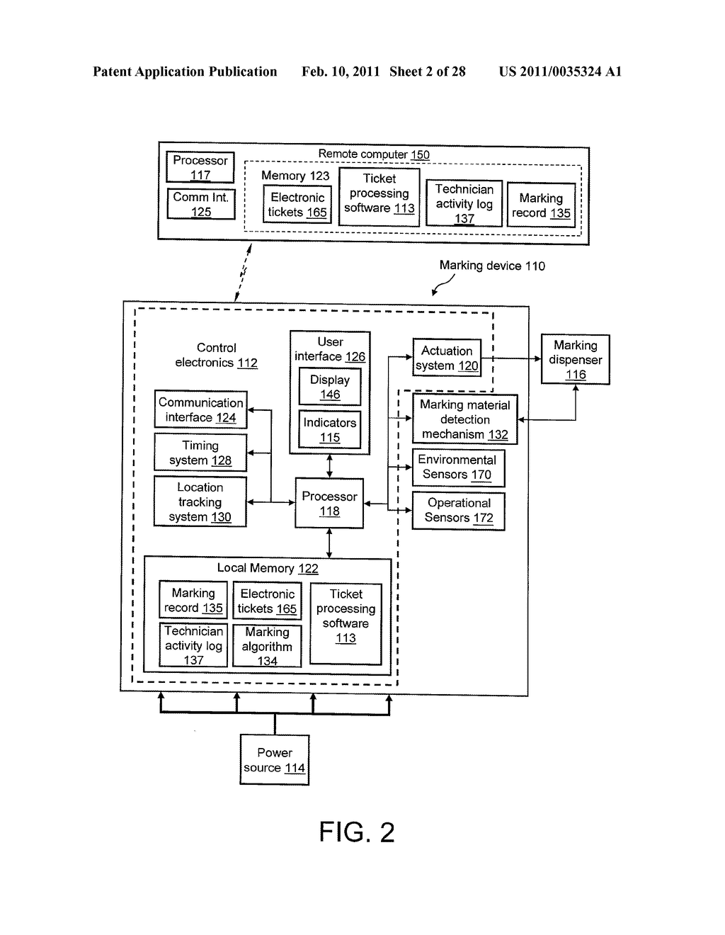 METHODS, APPARATUS, AND SYSTEMS FOR GENERATING TECHNICIAN WORKFLOWS FOR LOCATE AND/OR MARKING OPERATIONS - diagram, schematic, and image 03