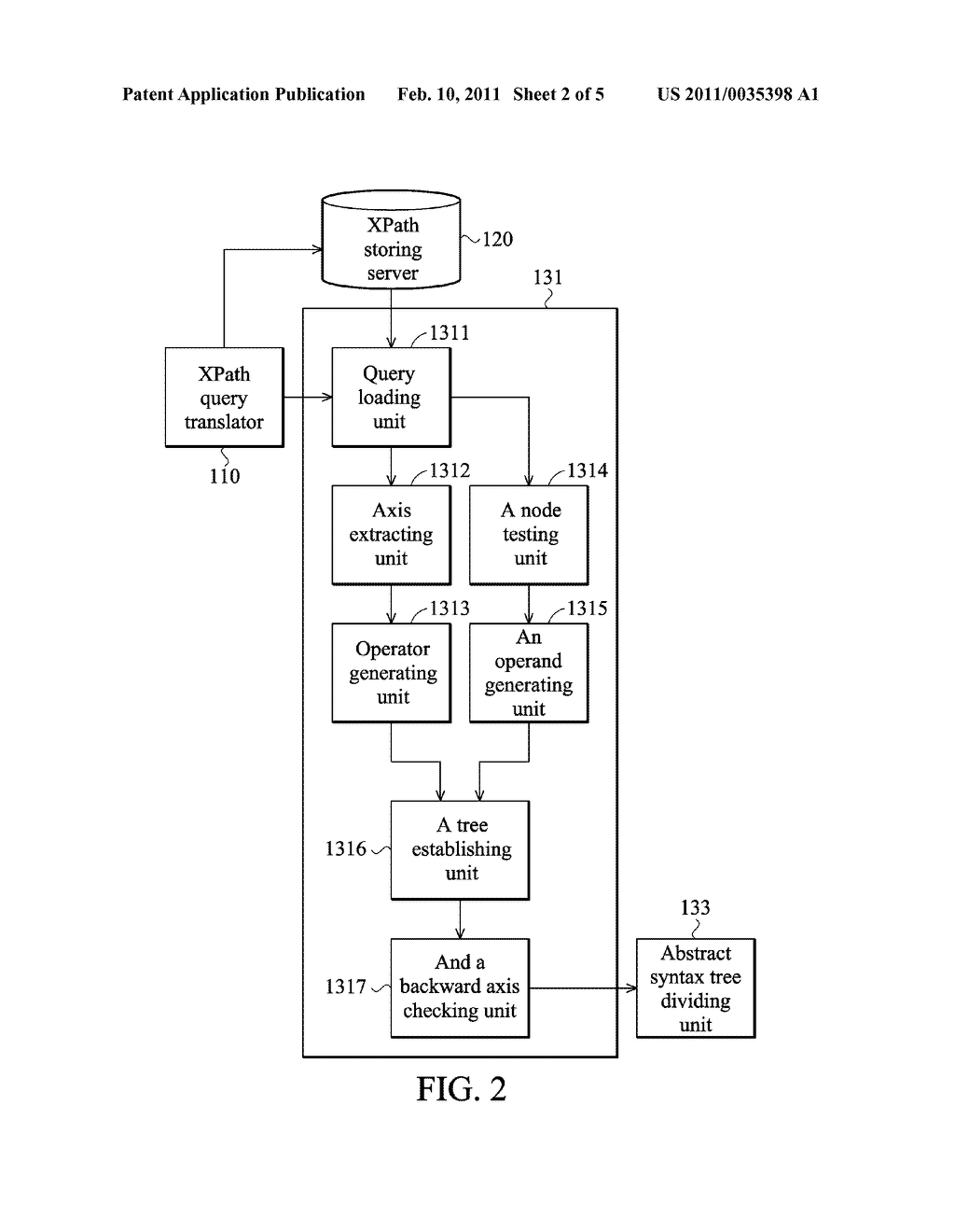 STREAMING QUERY SYSTEM AND METHOD FOR EXTENSIBLE MARKUP LANGUAGE - diagram, schematic, and image 03