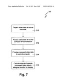 METHOD AND APPARATUS FOR DISPLAYING VIDEO DATA FROM MULTIPLE SOURCE COMPUTERS IN A MULTI-MONITOR COMPUTER SYSTEM diagram and image