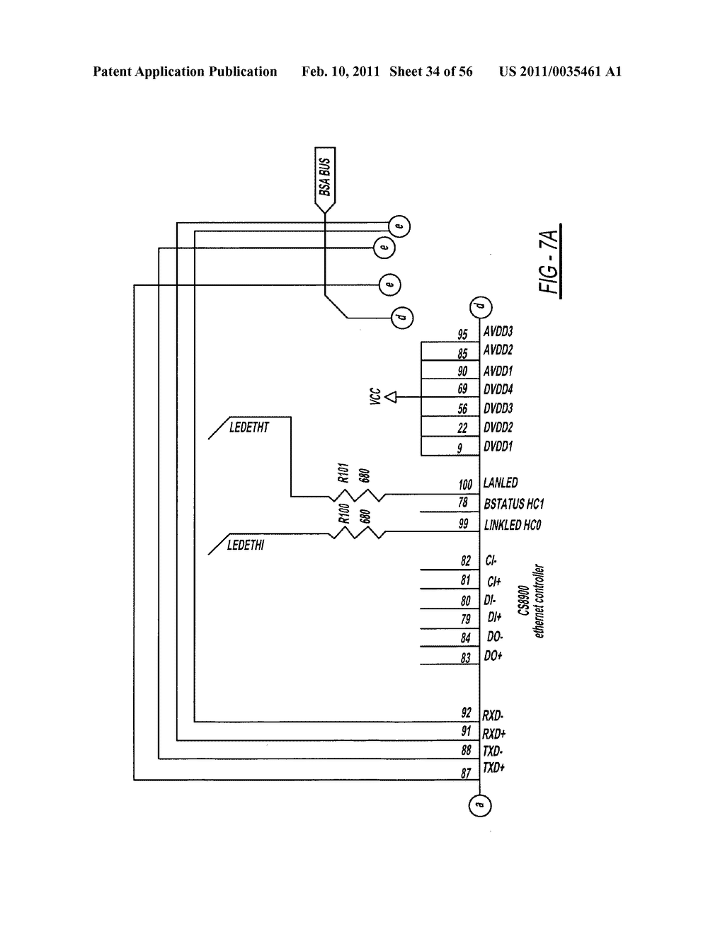 Protocol adapter for transferring diagnostic signals between in-vehicle networks and a computer - diagram, schematic, and image 35