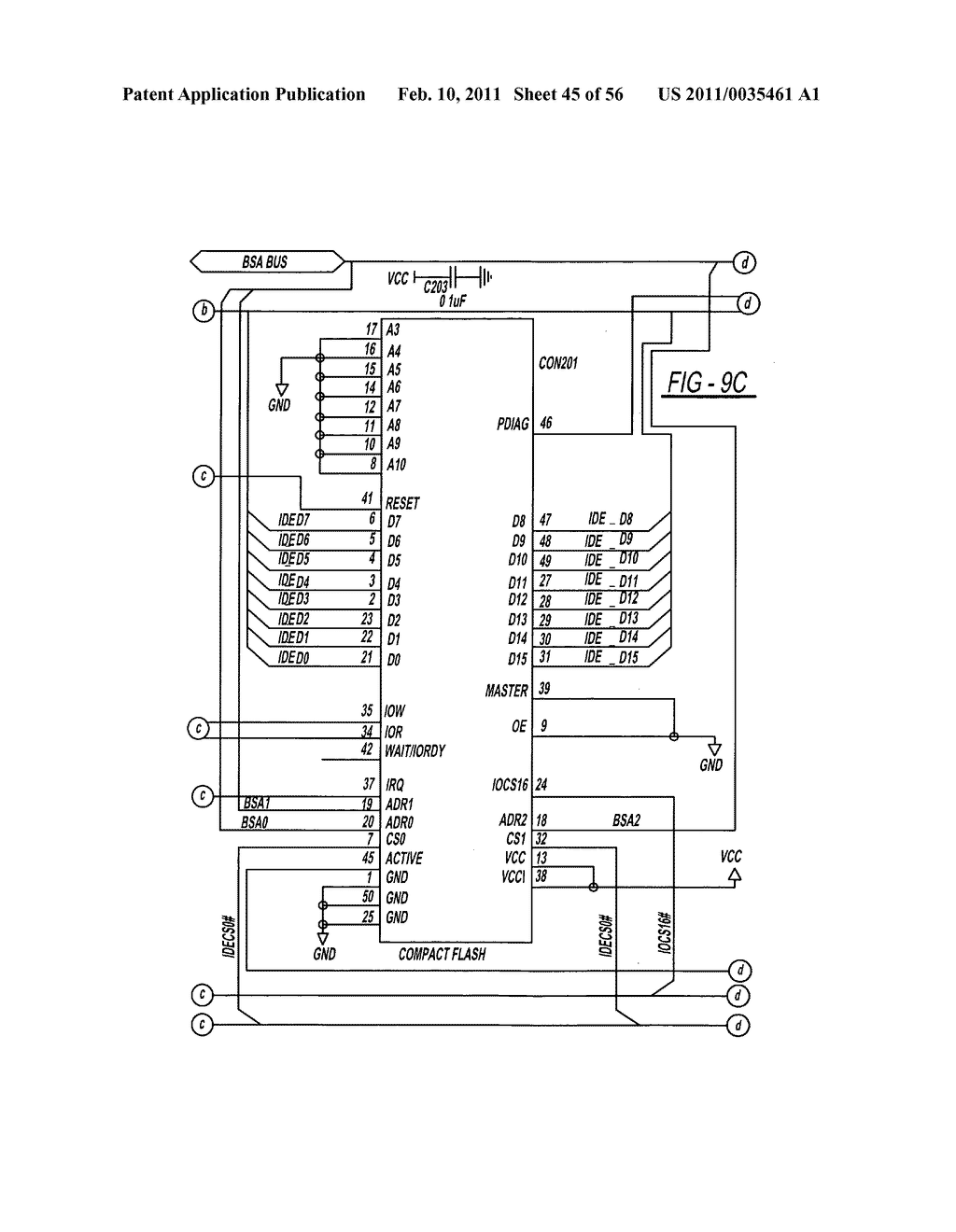 Protocol adapter for transferring diagnostic signals between in-vehicle networks and a computer - diagram, schematic, and image 46