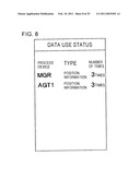 DATA USE STATUS TRACKING SYSTEM, MANAGER DEVICE, AGENT DEVICE, DATA USE STATUS TRACKING METHOD, AND STORAGE MEDIUM diagram and image