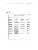 DATA USE STATUS TRACKING SYSTEM, MANAGER DEVICE, AGENT DEVICE, DATA USE STATUS TRACKING METHOD, AND STORAGE MEDIUM diagram and image