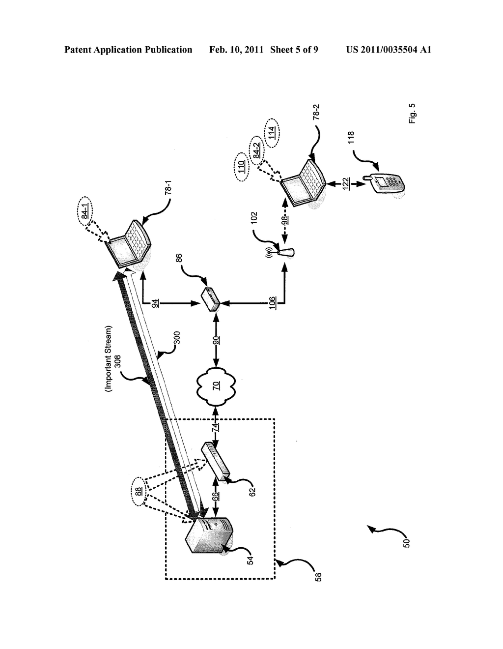 METHOD AND SYSTEM FOR CONDUCTING COMMUNICATIONS OVER A NETWORK - diagram, schematic, and image 06