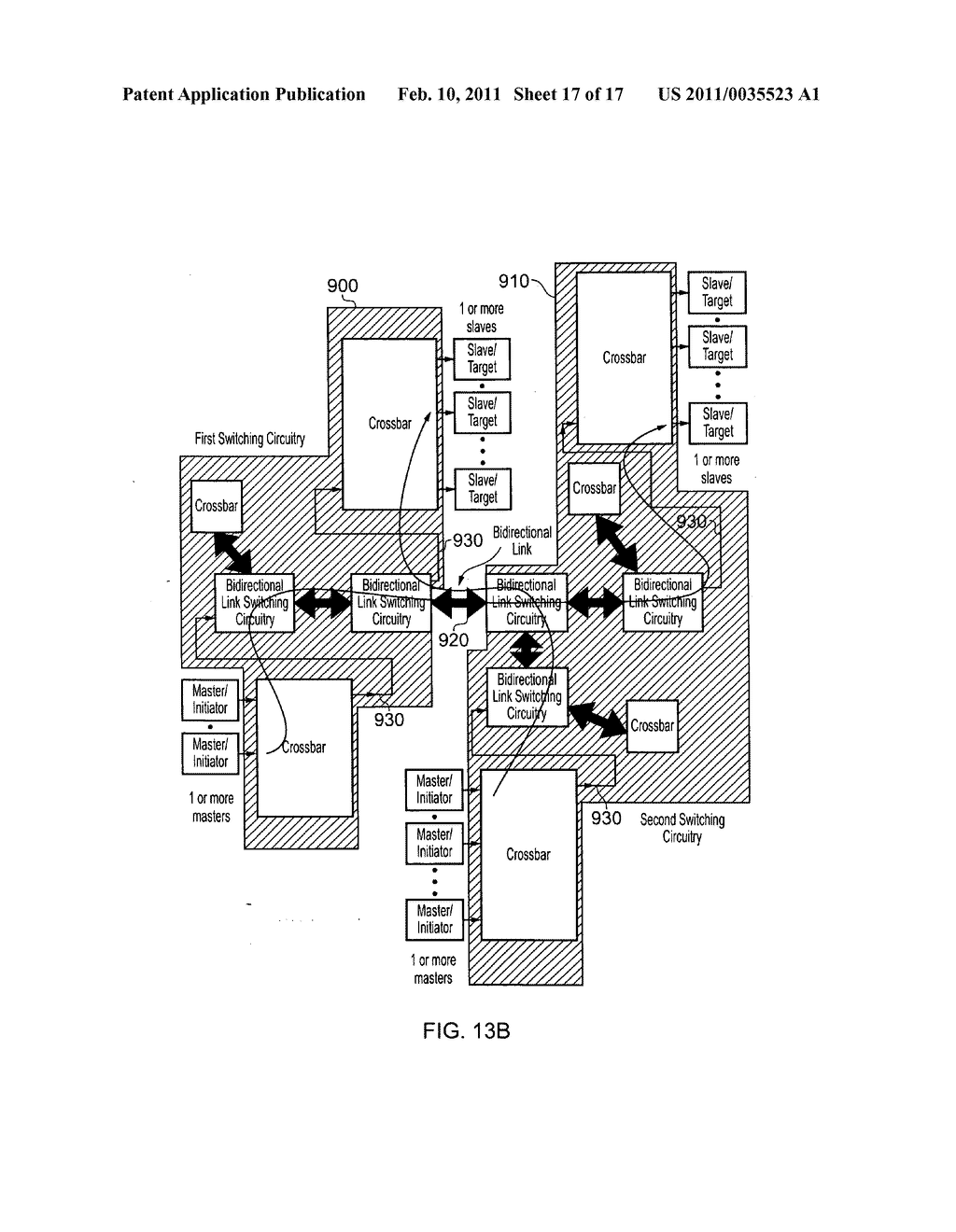 Communication infrastructure for a data processing apparatus and a method of operation of such a communication infrastructure - diagram, schematic, and image 18