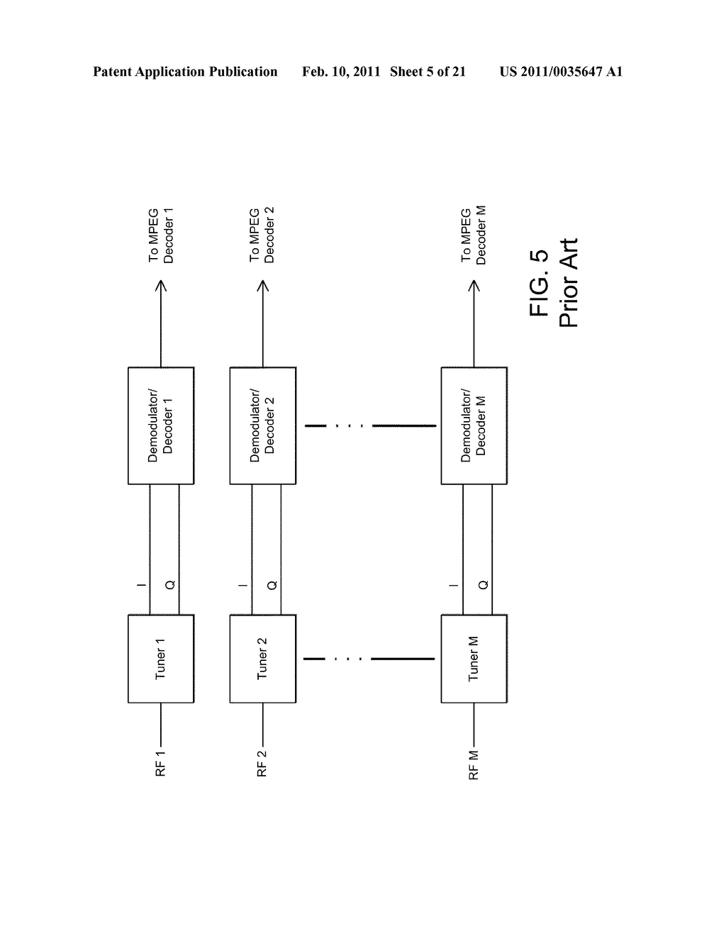 Broadband satellite system for the simultaneous reception of multiple channels using shared iterative decoder - diagram, schematic, and image 06