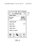 METHOD FOR INTEGRATING APPLICATIONS IN AN ELECTRONIC ADDRESS BOOK diagram and image