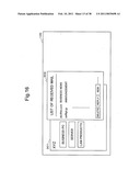  INFORMATION PROCESSING APPARATUS, AN INFORMATION PROCESSING METHOD AND AN INFORMATION PROCESSING CONTROL PROGRAM diagram and image