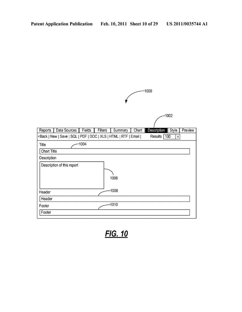 SELF-SERVICE DATABASE REPORTING SYSTEMS AND METHODS - diagram, schematic, and image 11