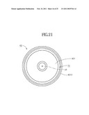 CHUCKING DEVICE, BRUSHLESS MOTOR, DISK DRIVE APPARATUS AND METHOD FOR MANUFACTURING THE CHUCKING DEVICE diagram and image