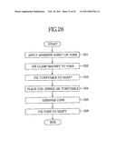 CHUCKING DEVICE, BRUSHLESS MOTOR, DISK DRIVE APPARATUS AND METHOD FOR MANUFACTURING THE CHUCKING DEVICE diagram and image