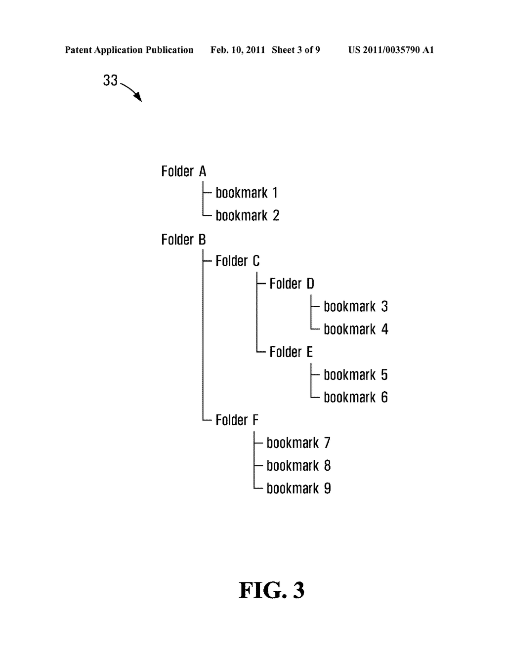 METHOD AND SYSTEM FOR SYNCHRONISING BOOKMARKS - diagram, schematic, and image 04