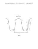 Fin and heat exchanger having the same diagram and image