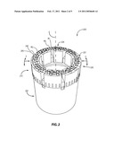 DIAMOND IMPREGNATED BIT WITH AGGRESSIVE FACE PROFILE diagram and image