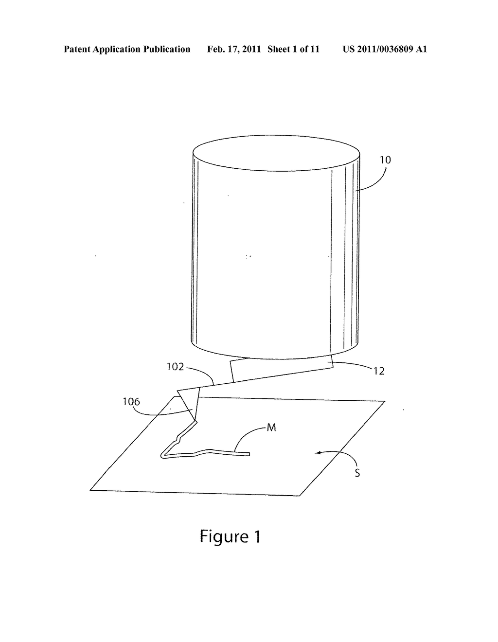Microchannel forming method and nanotipped dispensing device having a microchannel - diagram, schematic, and image 02